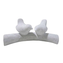 Contemporary 2 Birds on Branch Ornament 20x7x8.5cm