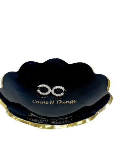 88A Scalloped Edge Trinket Bowl