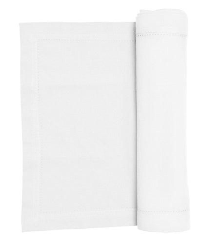 Elegant Hemstitch - Table Runners - 100% Cotton - 33x180cm