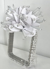 8E - Flowerbead Napkin Ring :Set Of 10