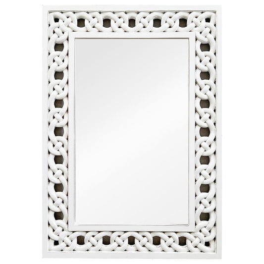 85cm Braid Wall Mirror 60x3x85cm