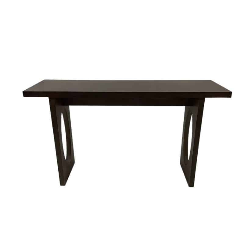 140cm Console Table w/Oval Cut-out legs 140x40x81cm