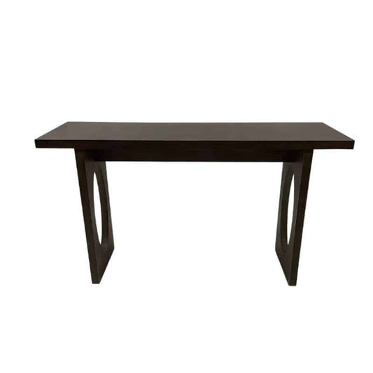 140cm Console Table w/Oval Cut-out legs 140x40x81cm