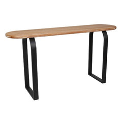 160cm Contemporary Oval Console Table 160x40x80cm