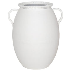 42cm Artisan Two-Handle Decorative Vase w/ Coil Rim 39x33x42cm