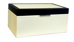 98D Coco Cream Black Decor Large 30X20X14