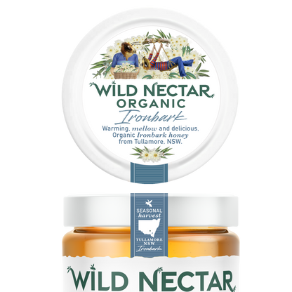 Ironbark Organic Australian Honey - 350g Jar