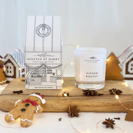 Christmas - Ginger Biscuit - Deluxe Candle - 200g