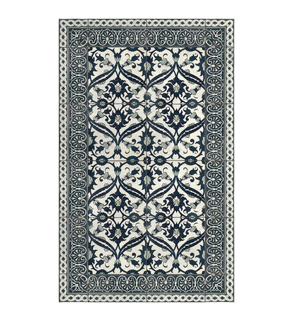 Armenian Framed Classic Concrete vinyl rug packshot