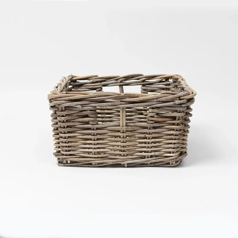 Arlington Low Rectangular Kubu Utility Basket - Small