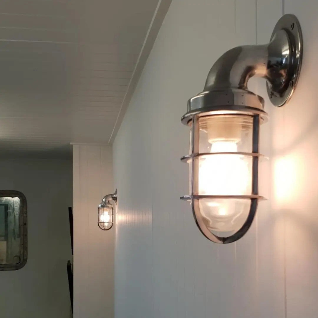 Bulk Head Lights Chrome #4200