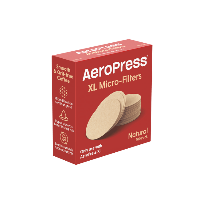 Aeropress Natural Paper Micro-Filters - Xl