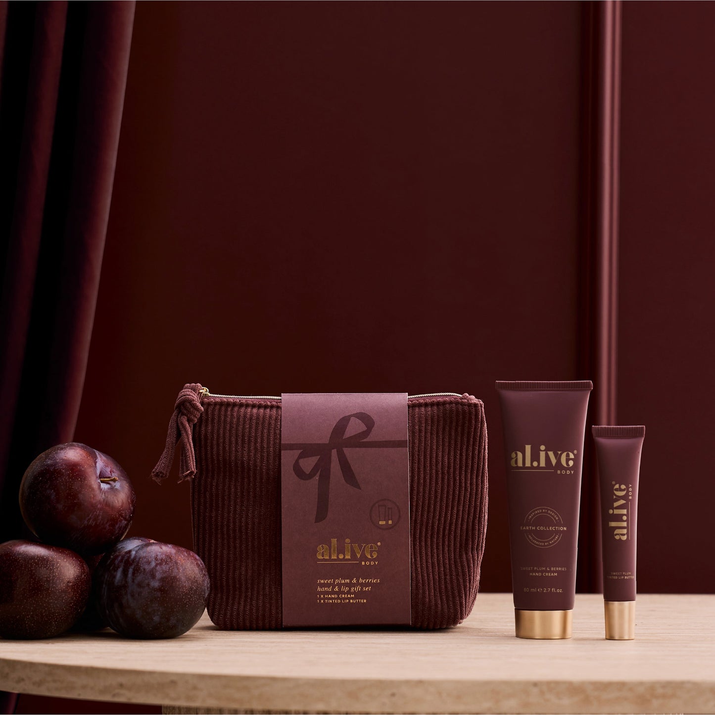 Hand & Lip Gift Set - Sweet Plum & Berries