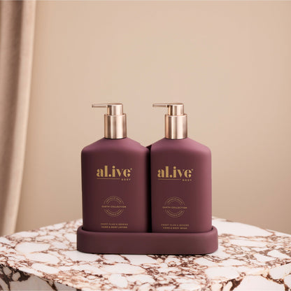 Transformative Wash & Lotion Duo - Sweet Plum & Berries