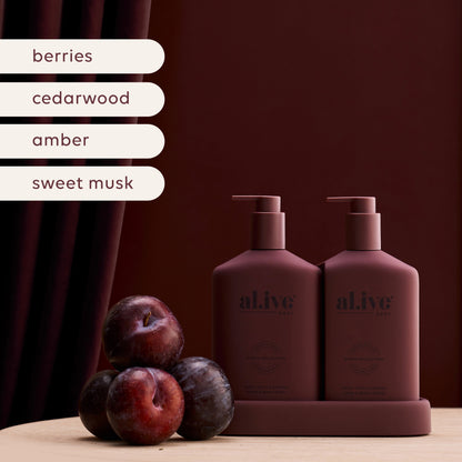 Transformative Wash & Lotion Duo - Sweet Plum & Berries