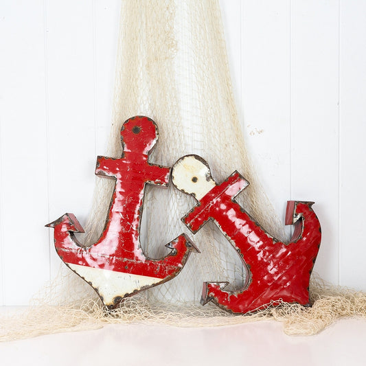 Metal Anchor - Captain Red