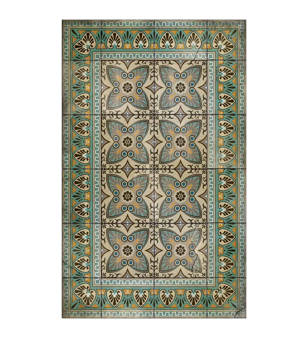 Bella Classic Antique vinyl rug packshot