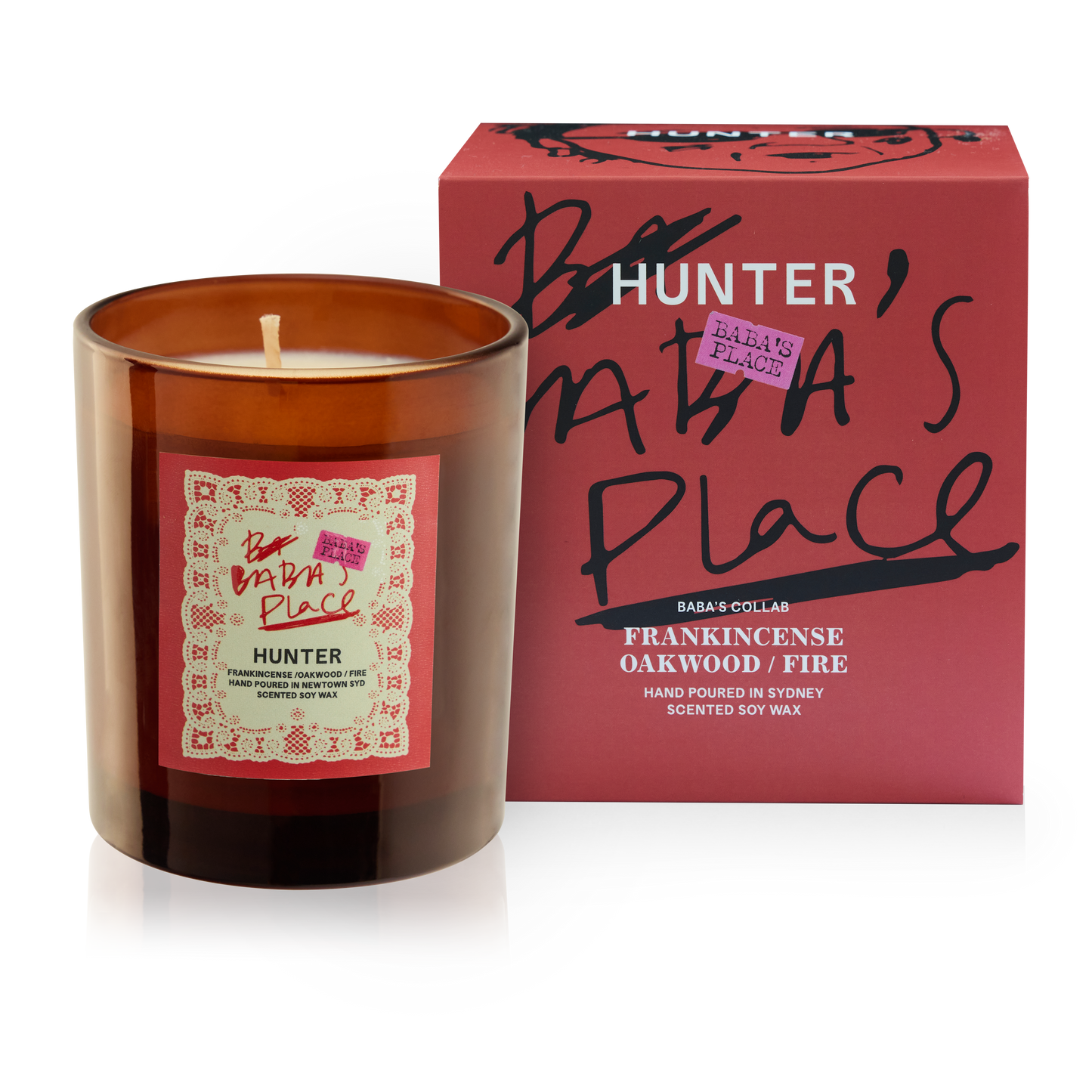 Baba'S Place Collab / Frankincence / Fire / Oak
