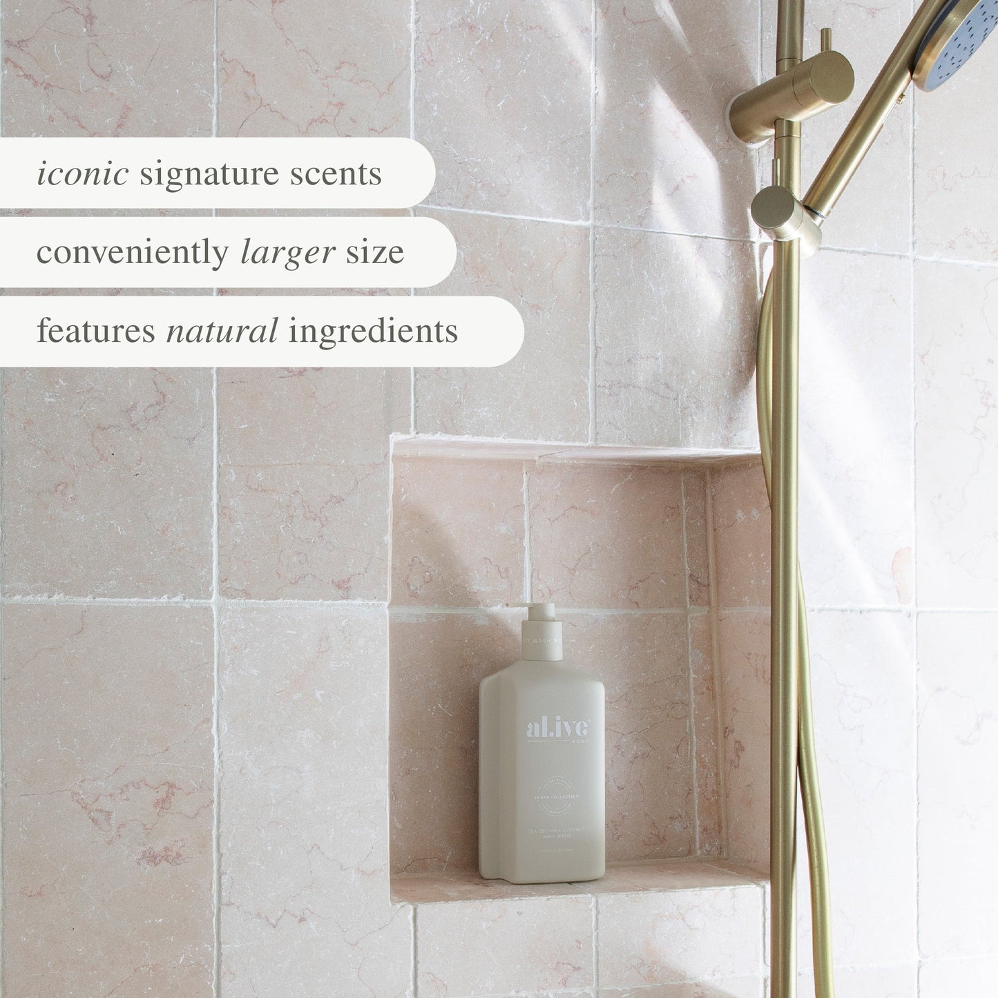 750Ml Body Wash - Sea Cotton & Coconut