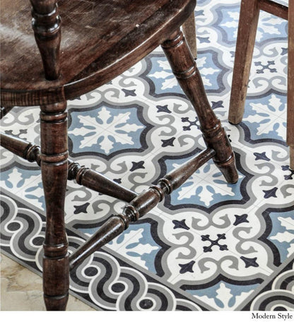 Mountain Classic vinyl rug lifestyle view