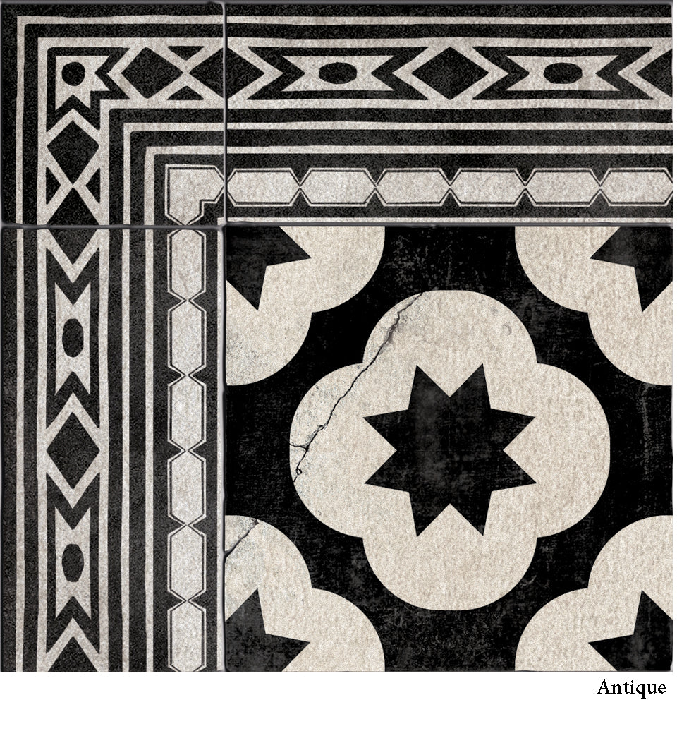 Beija Flor antique finish detail
