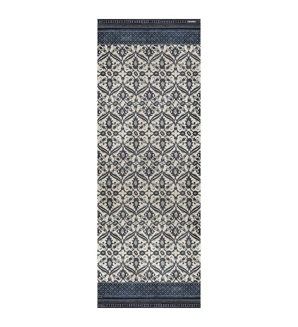 Bohemian Garden Winter Vinyl Rug Alternative Lifestyle