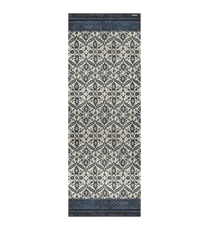 Bohemian Garden Winter Vinyl Rug Alternative Lifestyle
