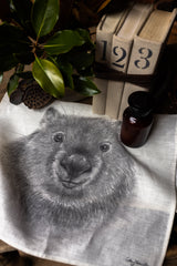 Wombat Tea Towel
