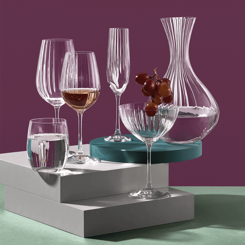 Crystalex Waterfall Crystal Tumbler 300ml
