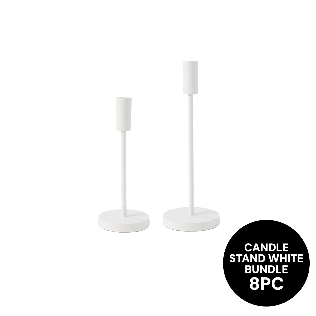 Candle Stand White Bundle