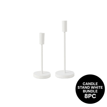 Candle Stand White Bundle