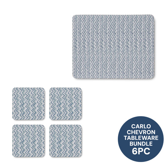 Carlo Chevron Tableware Bundle