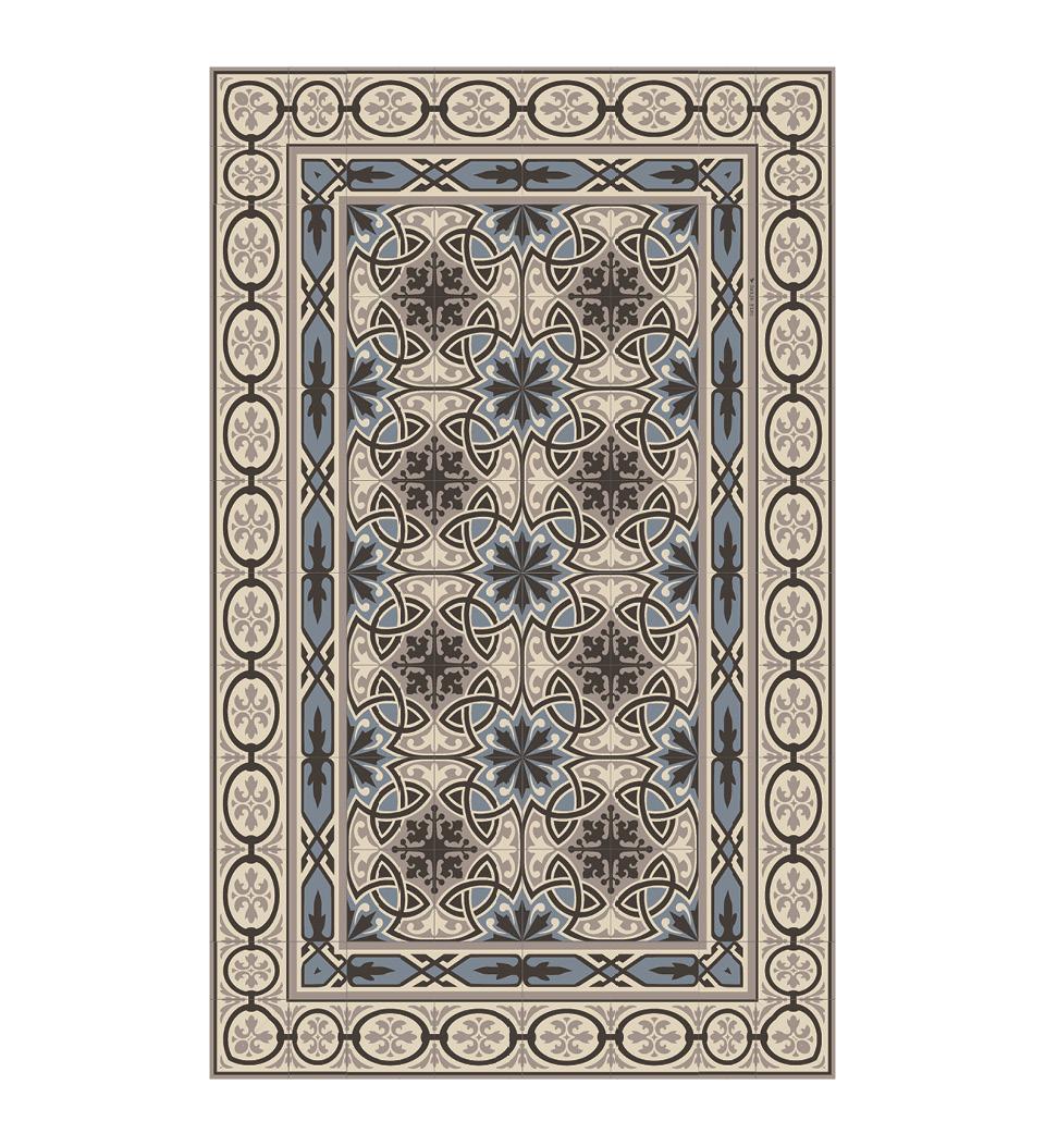 Cecilia Powder Modern vinyl rug packshot