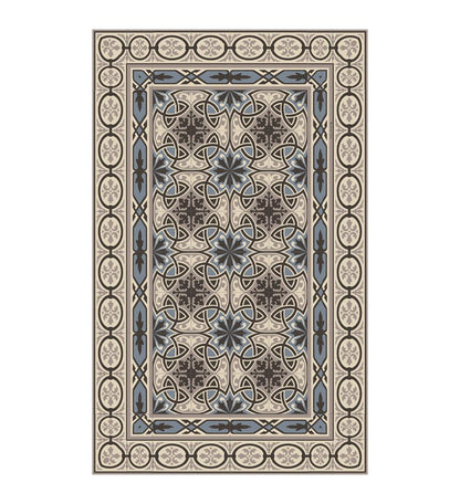 Cecilia Powder Modern vinyl rug packshot