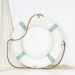 Life Ring White & Duck Egg Blue - Pre Order