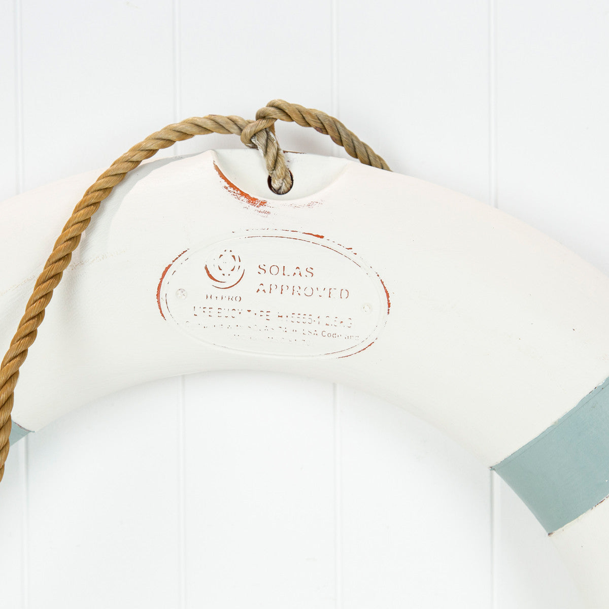 Life Ring White & Duck Egg Blue - Pre Order