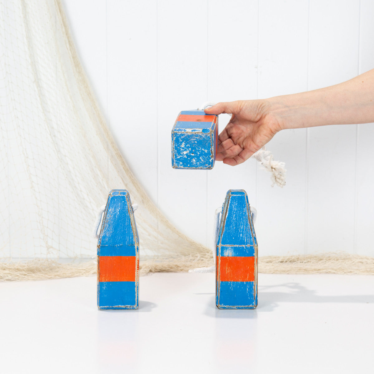 Buoy Small - Blue & Orange