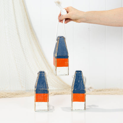 Buoy Small - Blue, Orange, White
