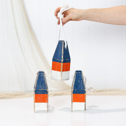 Buoy Small - Blue, Orange, White