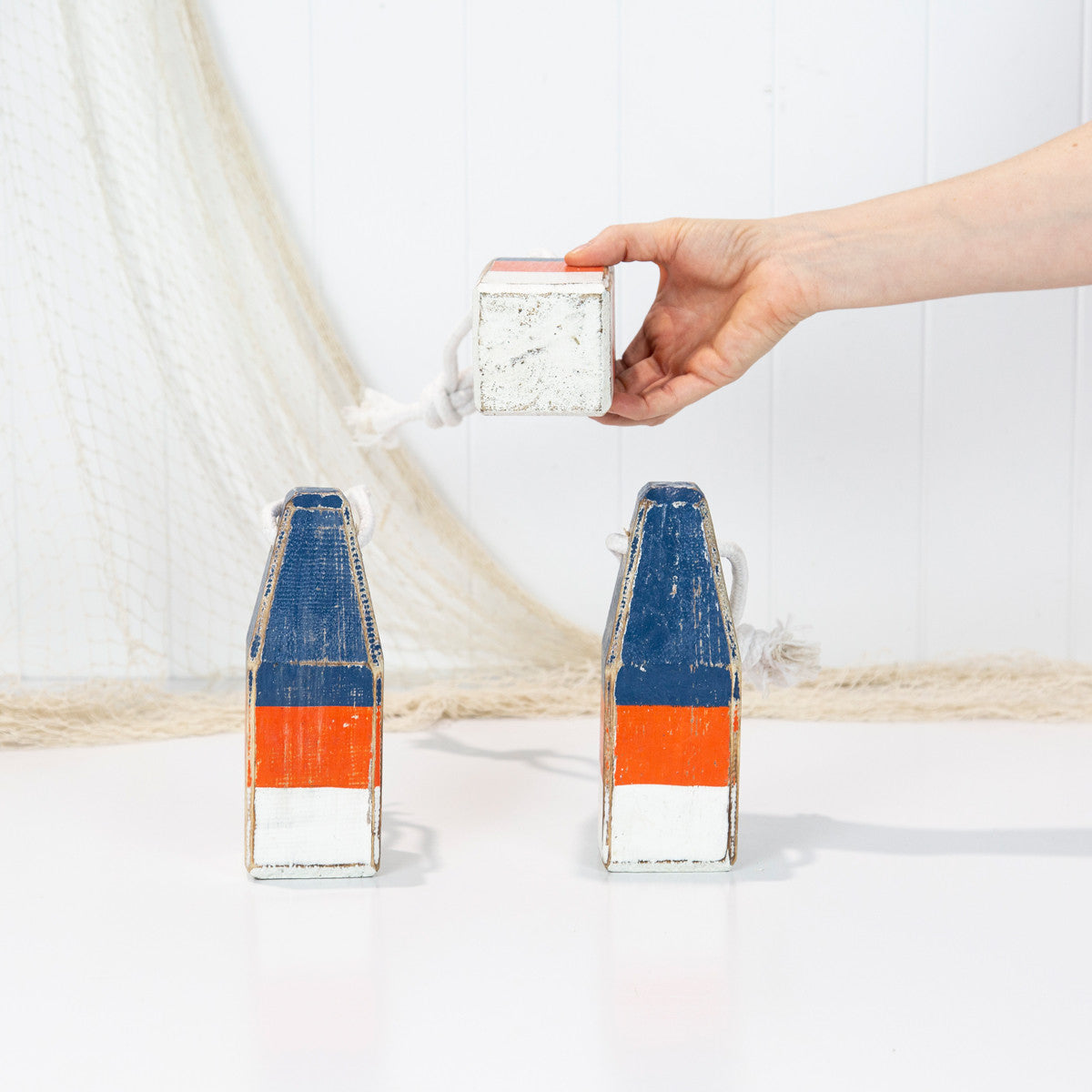 Buoy Small - Blue, Orange, White