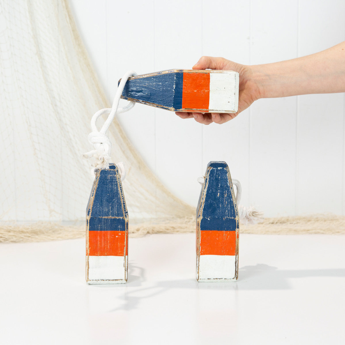 Buoy Small - Blue, Orange, White