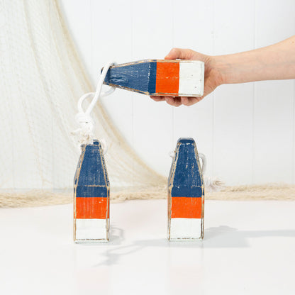 Buoy Small - Blue, Orange, White