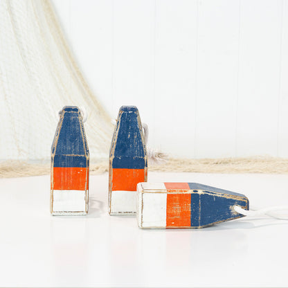 Buoy Small - Blue, Orange, White