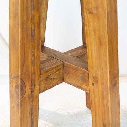 Round Wooden Stool #8003