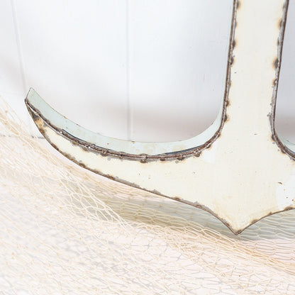 Metal Anchor - Admiral White