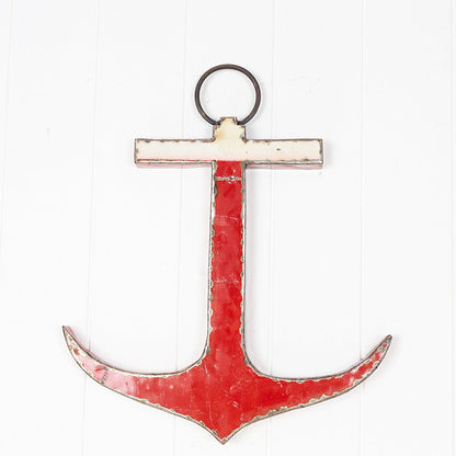 Metal Anchor - Admiral Red