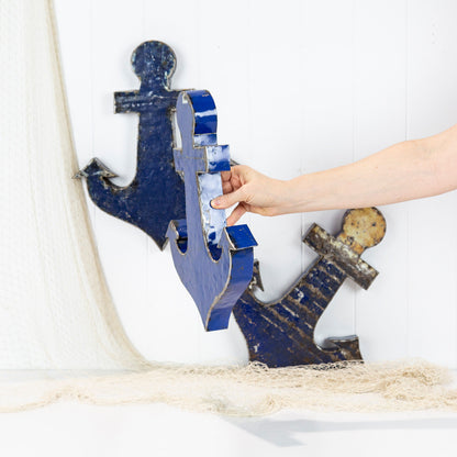 Metal Anchor - Captain Blue