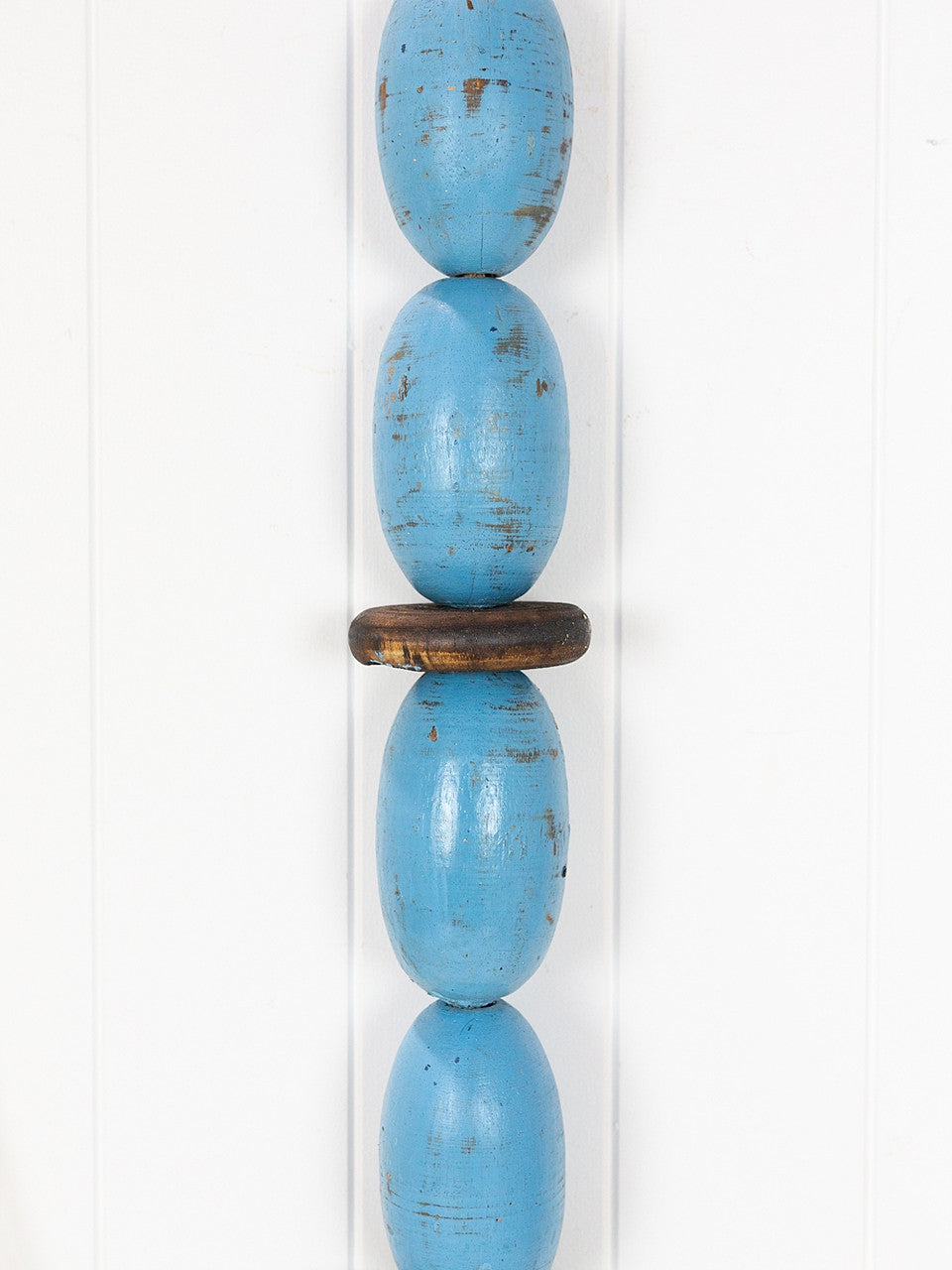 String Of Oval Buoys - Blue