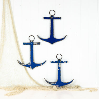 Metal Anchor - Admiral Blue