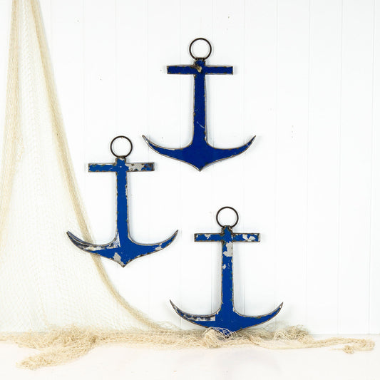 Metal Anchor - Admiral Blue